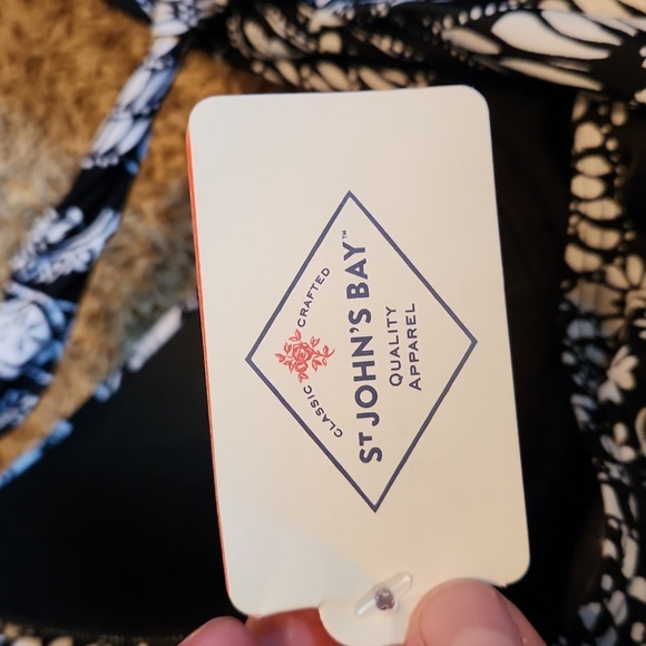 St.John's Bay Tankini Top - Picture 6 of 9